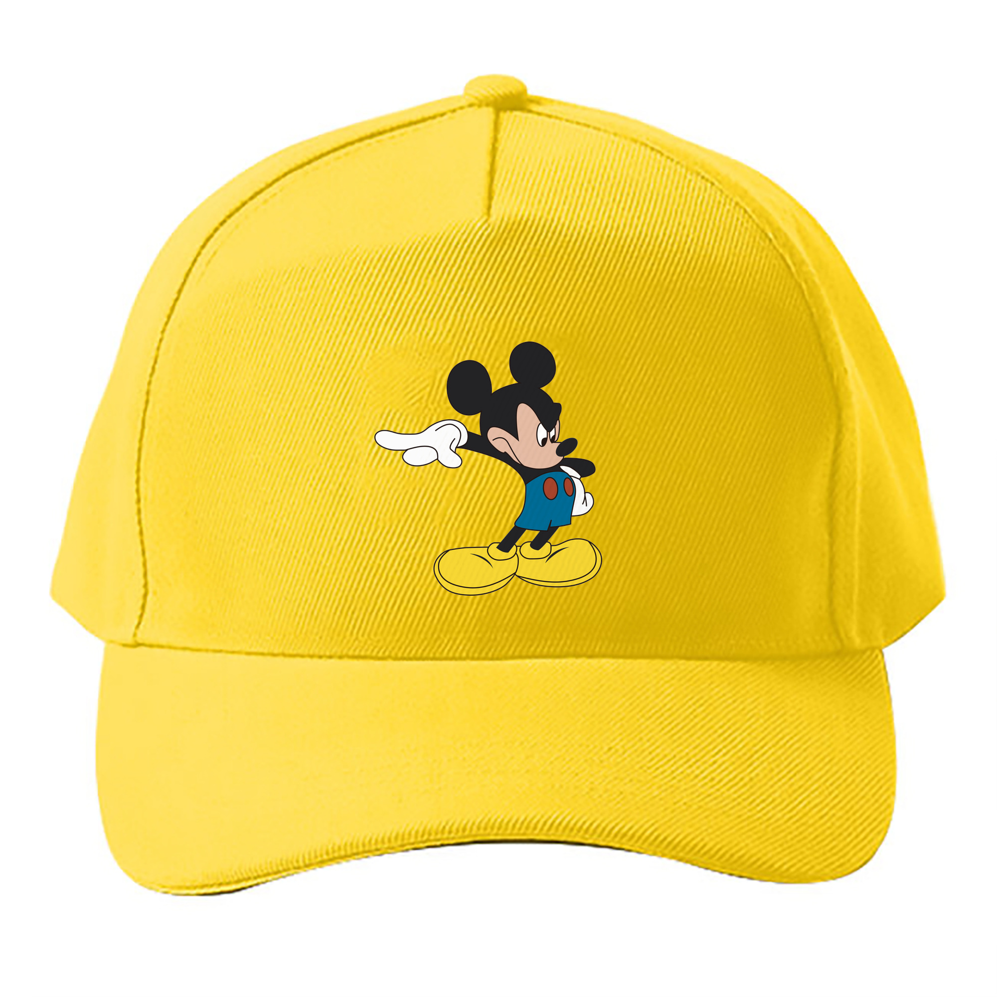 （画像用） ミッキーマウス Mickey Mouse ベースボールキャップ 綿100％ 男女兼用 帽子 スポーツ